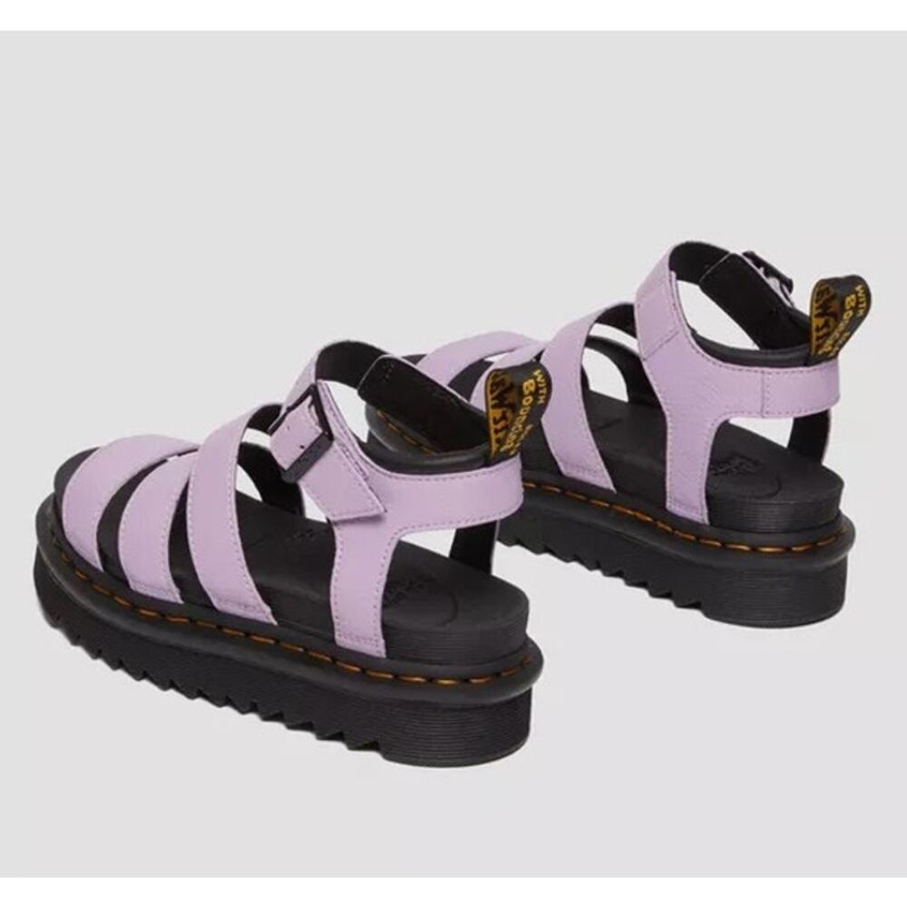 NEW DR. MARTENS BLAIRE SANDAL LILAC PISA WOMANS SIZE - 8 - Picture 9 of 16